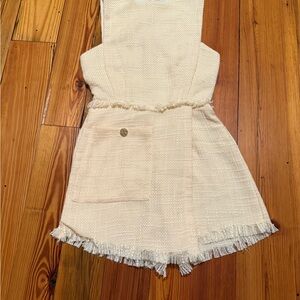 Showpo Cream Mini Dress, NEW, So pretty for Easter, it’s a skort mini!